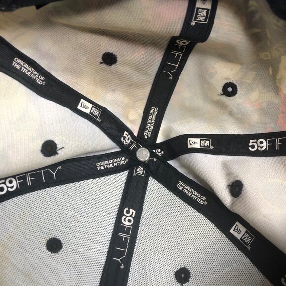 New Era 59fifty‎ G.I. Joe Snake Eyes Cobra Commander Cap Hat Size 7.5 59.6 cm - Picture 10 of 16